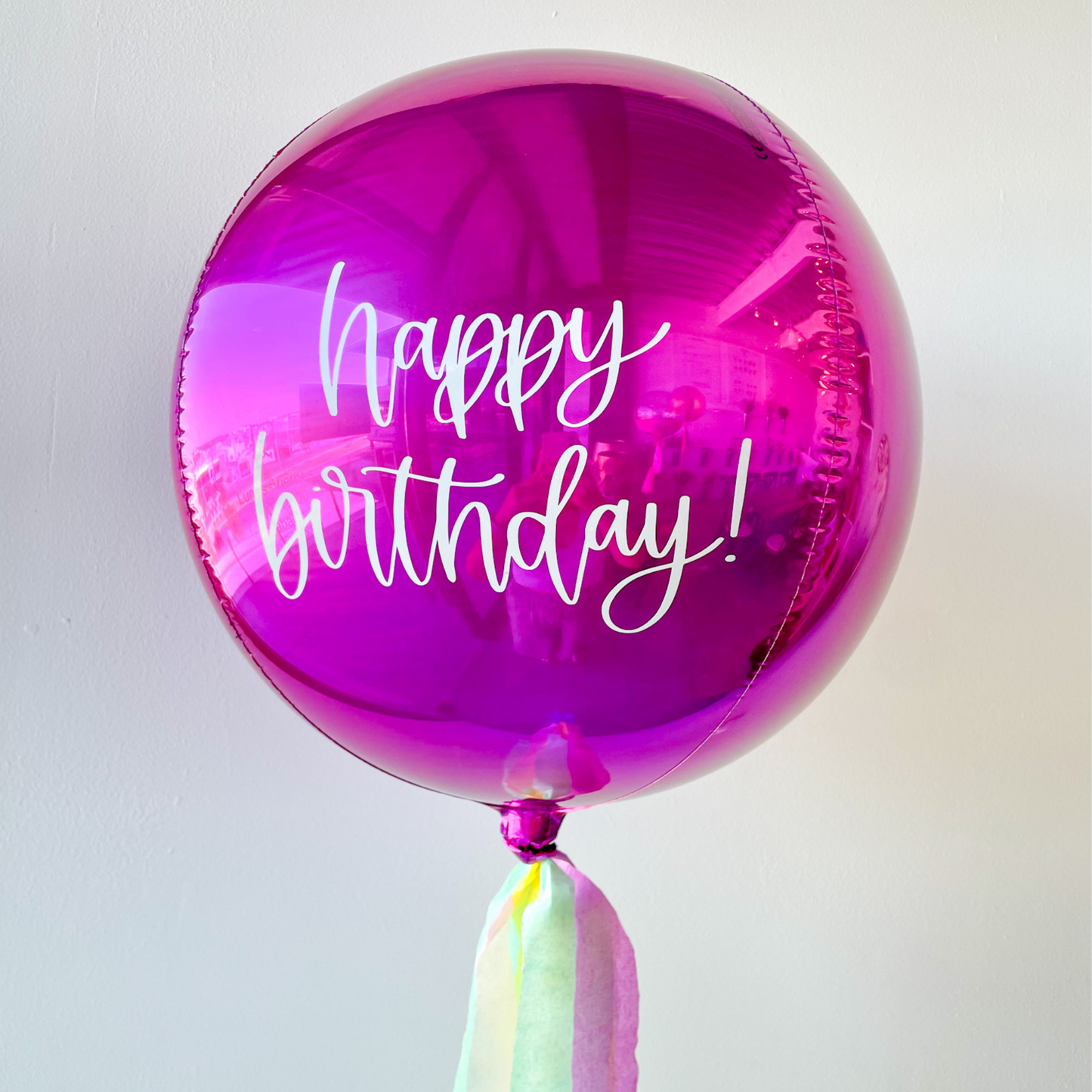 Globo Orbz 15'' Color y frase a elegir