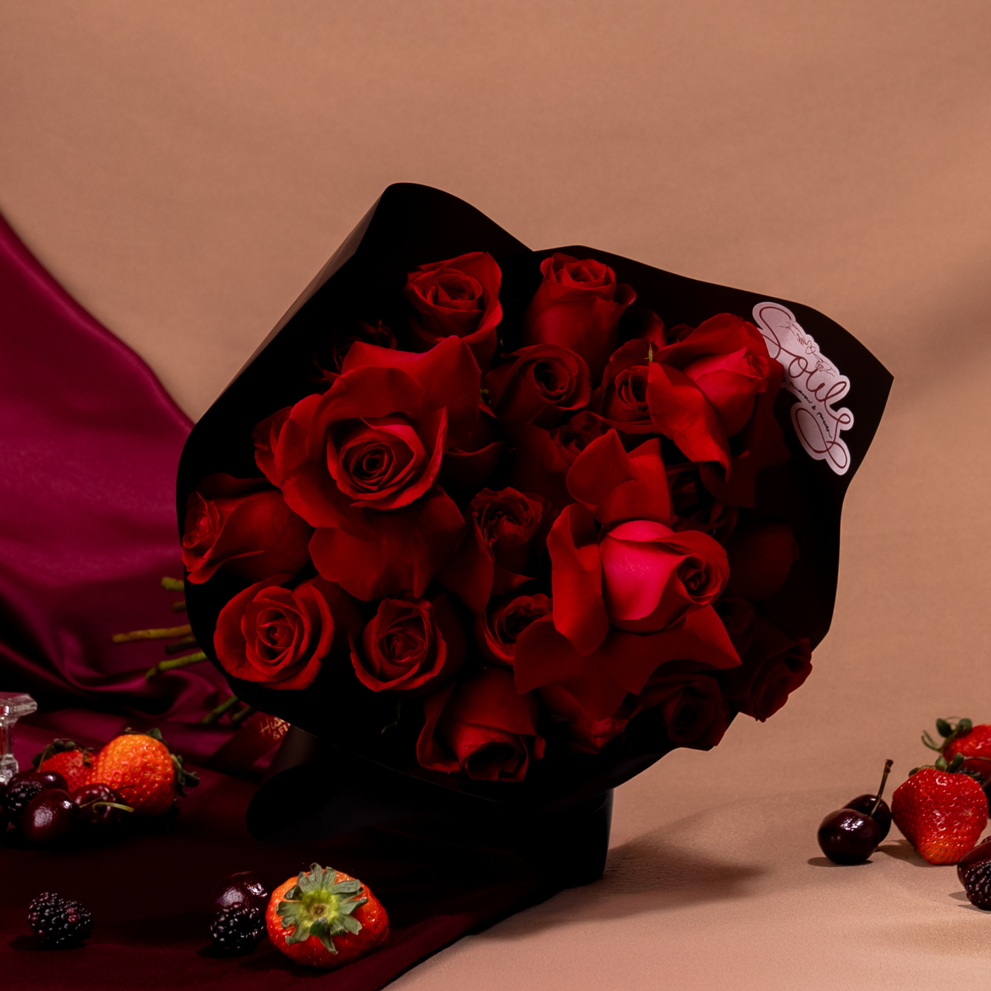 24 Rosas rojas