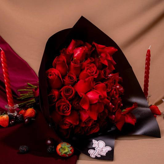 Bouquet Sincere Love (50 Rosas)
