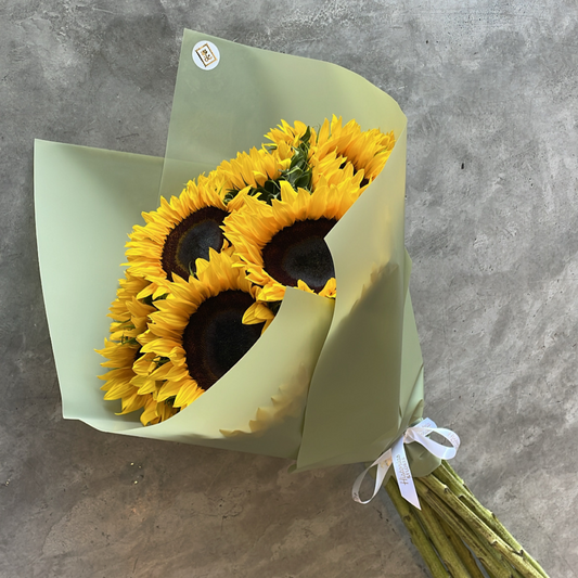 Para la sonrisa más bonita - 10 girasoles